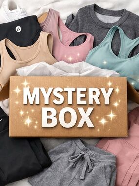 Women’s Medium Activewear Loungewear Mystery Box 5pc Lululemon Nike Gymshark
